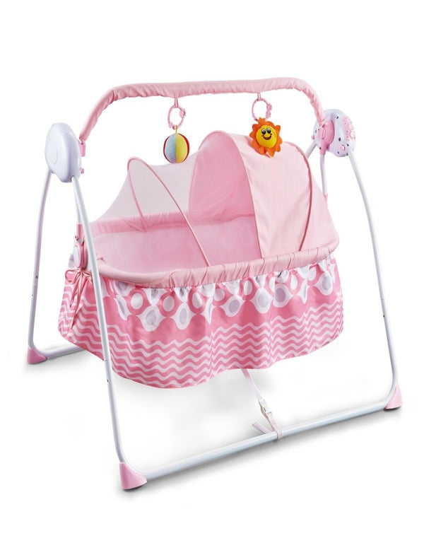 Electronic Cradle With Remote Control FC-BC-2021(PINK)