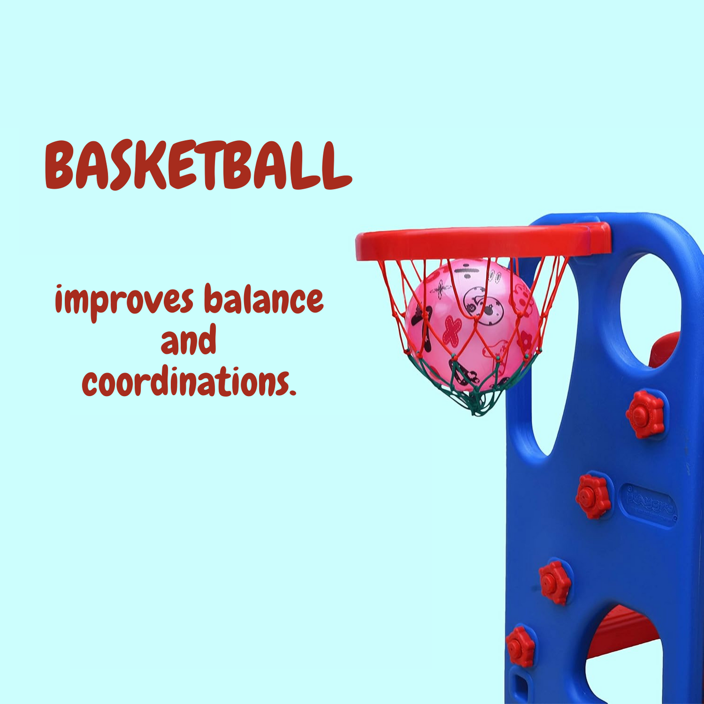PLAYGRO Garden Slider & Swing Combo for Indoor & Outdoor