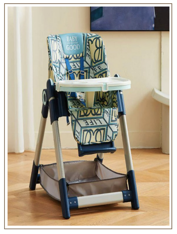 High Chair with Height Adjustment And With Wheels
