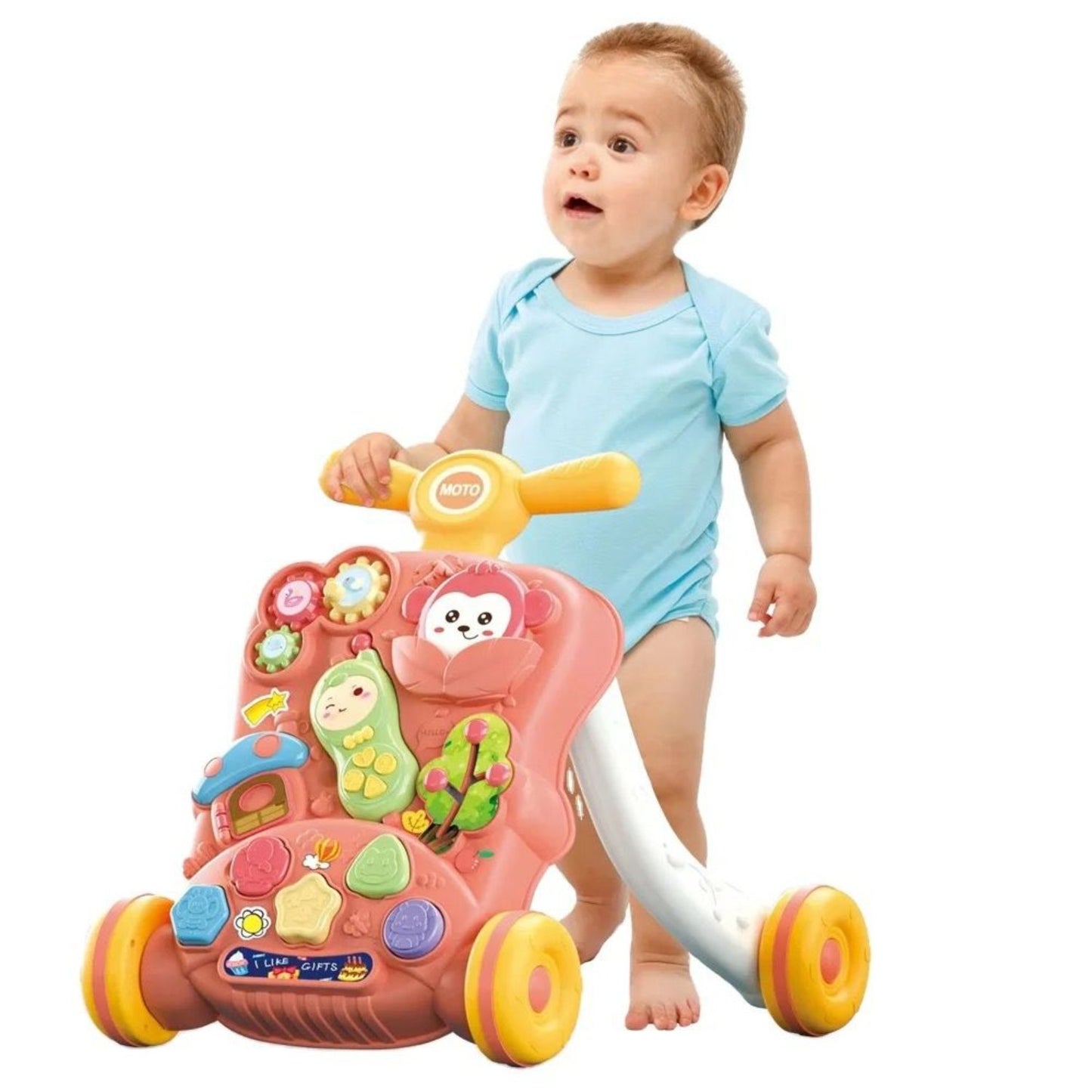 Baby Activity Activity Multiple Activities Toys Toddler Walking Toy for Toddlers , PINK