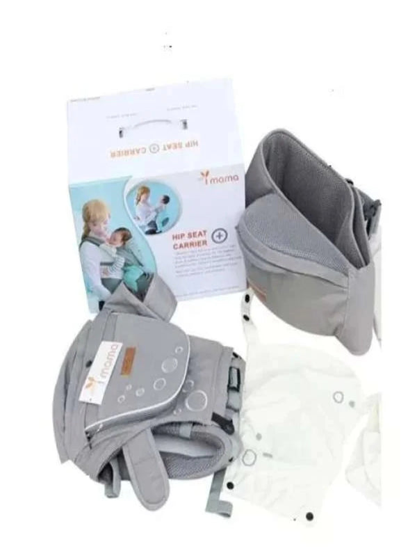 PREMIUM Baby Carrier With HIPSEAT  - Grey
