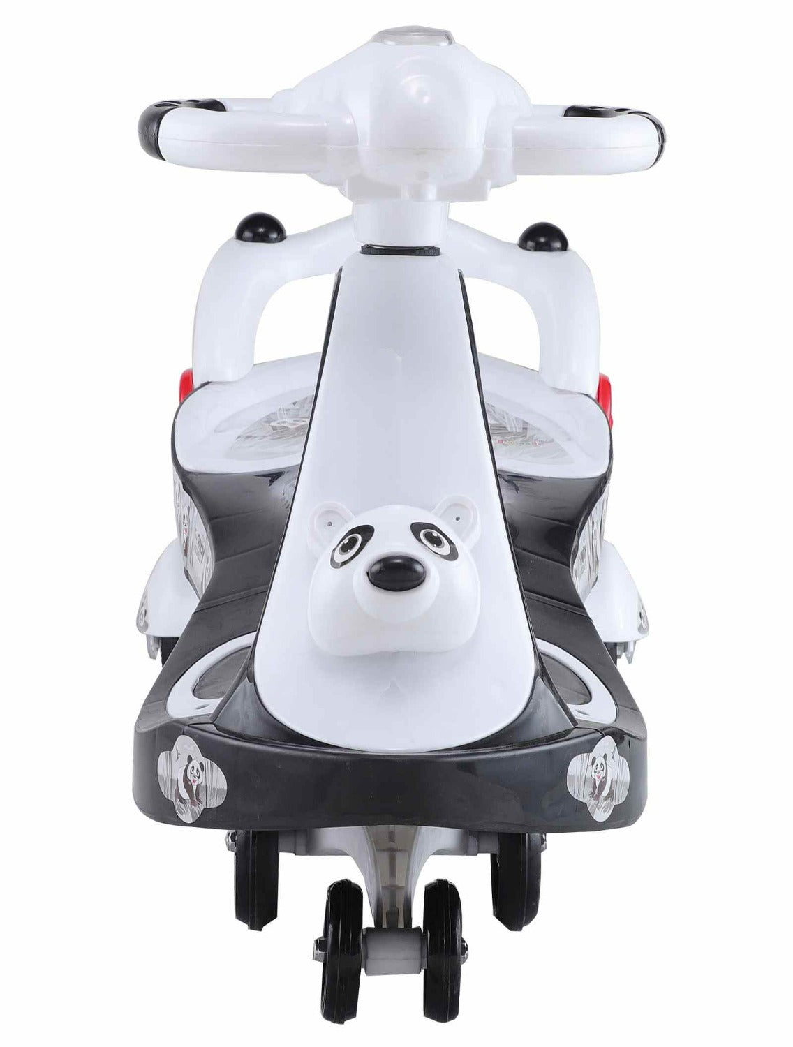 Panda Magic Car with Back Rest (BLACK& WHITE )