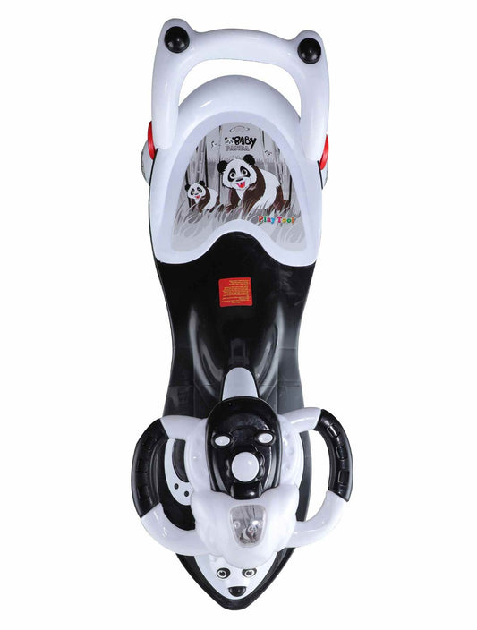 Panda Magic Car with Back Rest (BLACK& WHITE )
