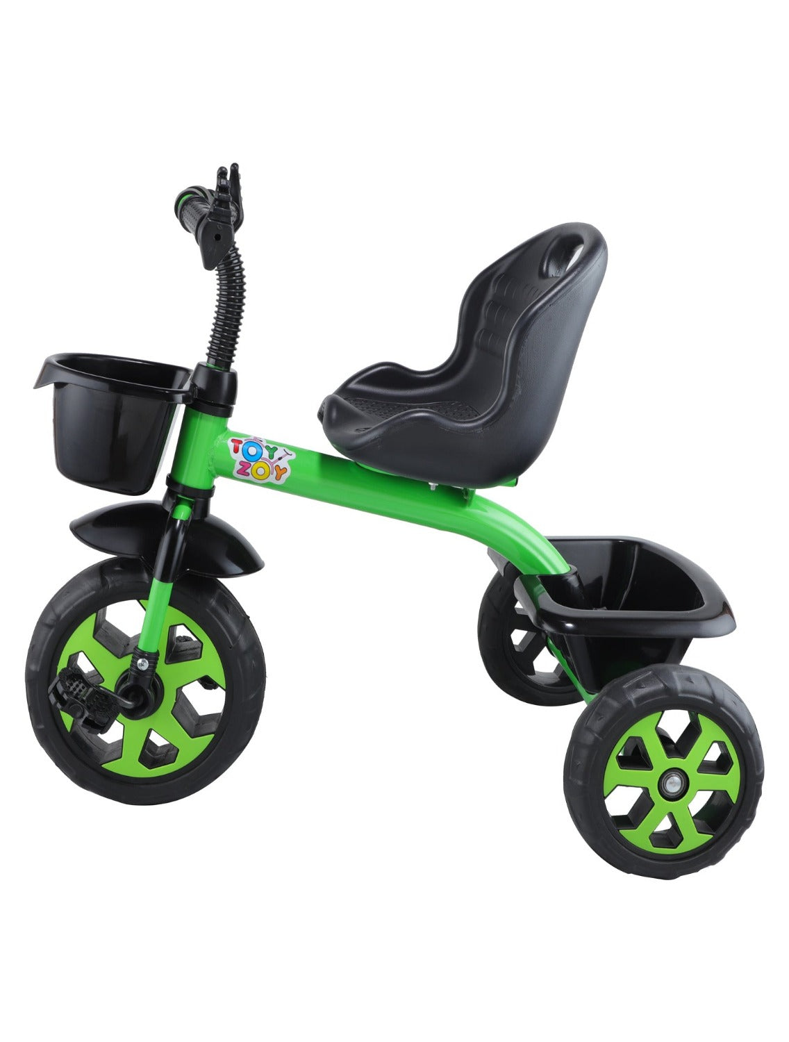 Pluto Lite Trike Tricycle with Detachable Basket - GREEN