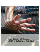 Heavy Duty Jumping Mat Indoor/Outdoor Trampoline with Enclosure Net and Spring Cover Padding