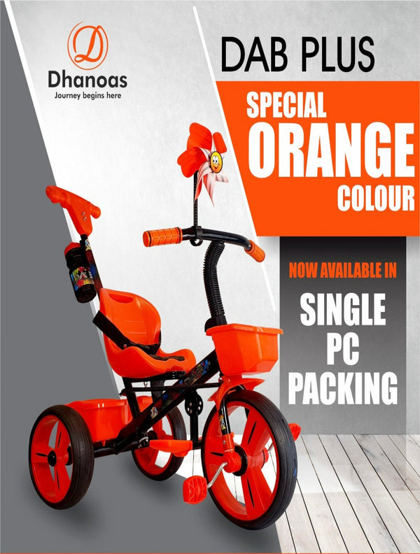 Dab Plus Tricycle With Parental Handle
