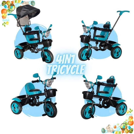 Baby Cycle For Kids | Age 1-5 Years | 5004 Tricycle LB-5004 BLUE