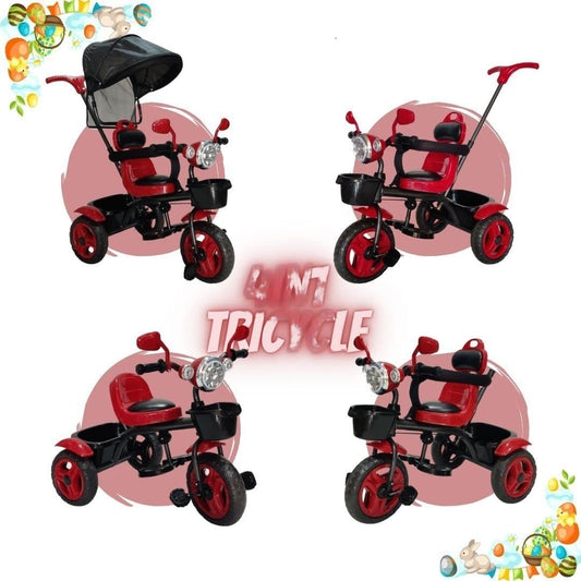 Baby Cycle For Kids | Age 1-5 Years | 5004 Tricycle  LB-5004 RED