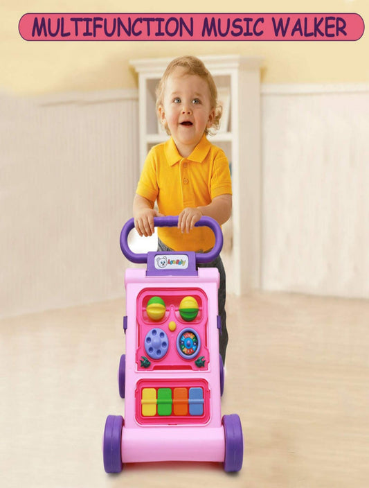 Musical Activity Push Walker (PINK)