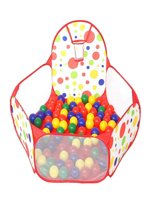Ball Pool With Basketball Include 50 Balls (Multicolor)