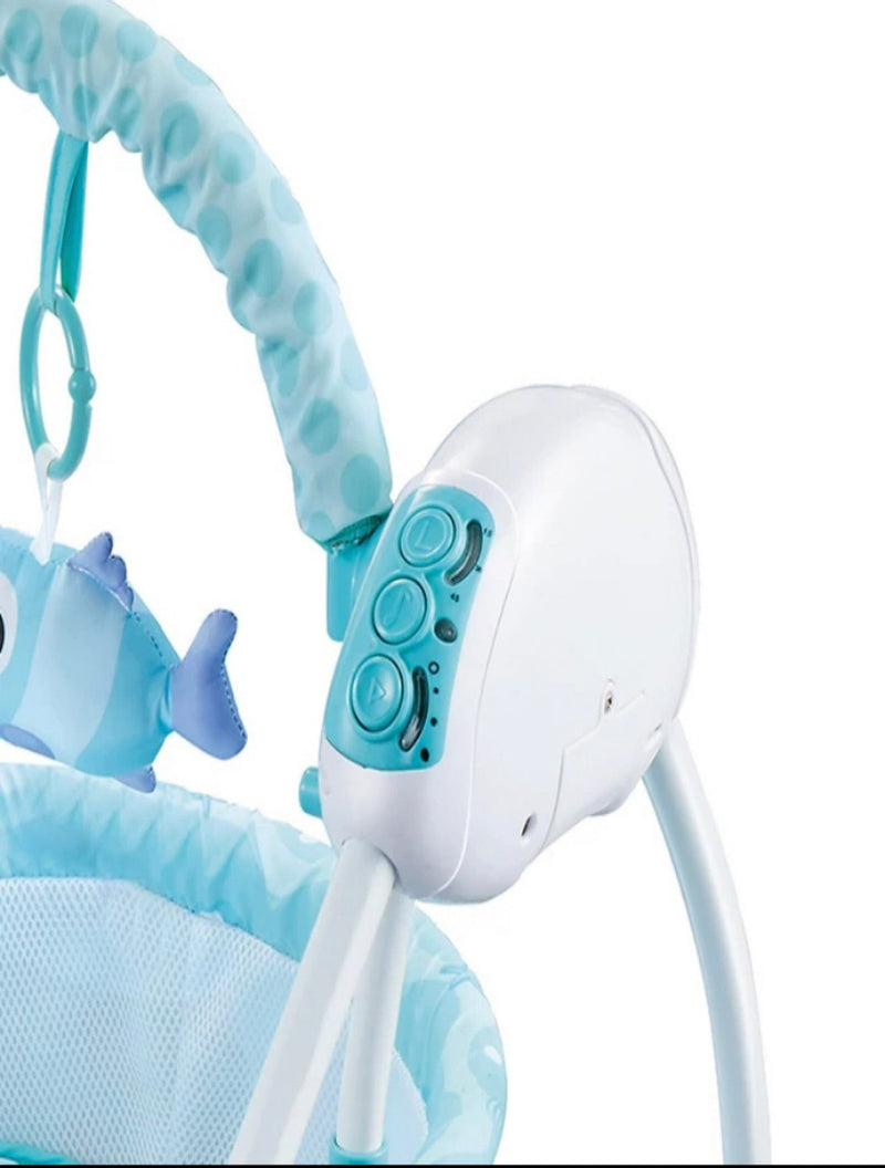Electric Baby Cradle with Mosquito Net And Remote Control