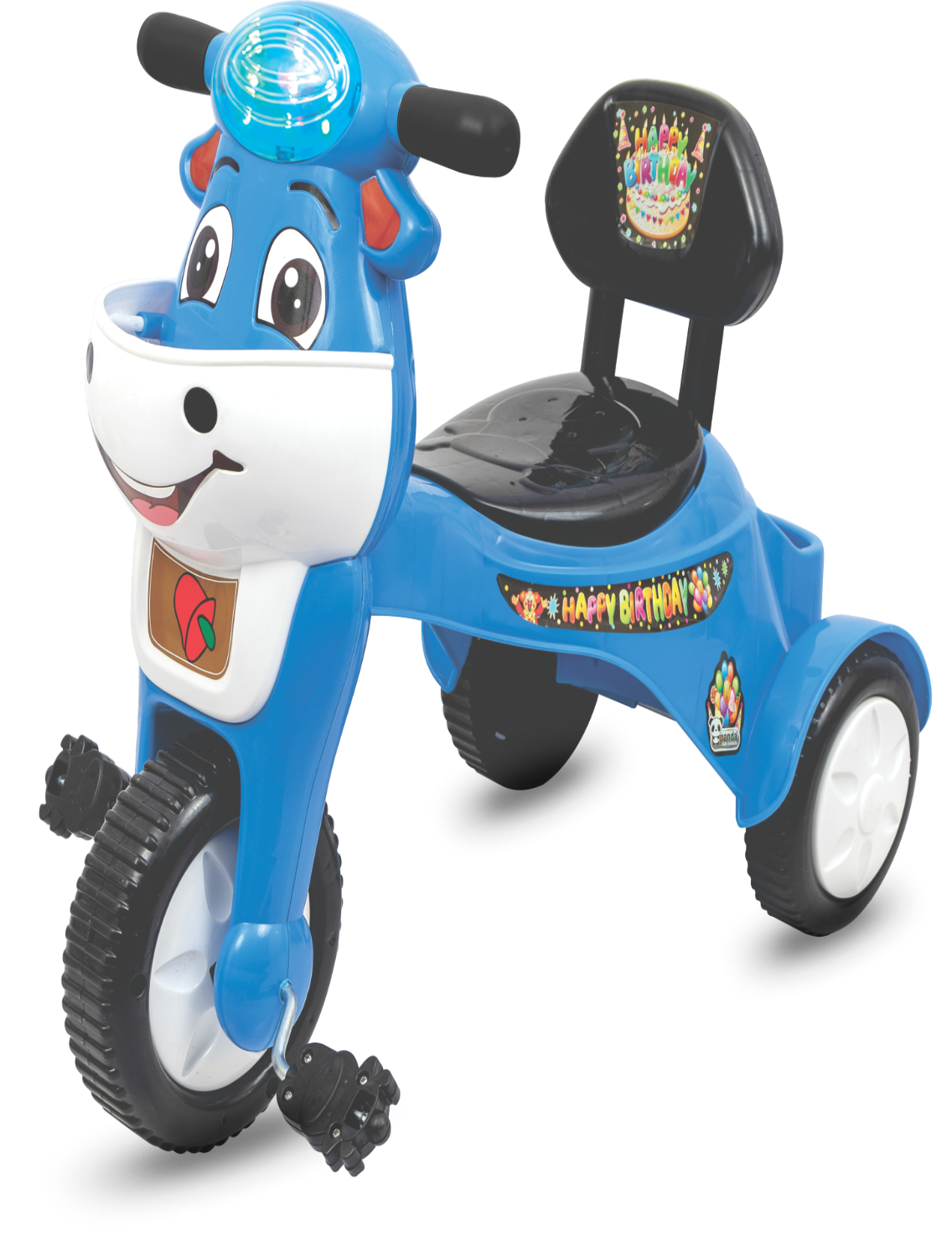 Happy Birthday Tricycle (Blue)
