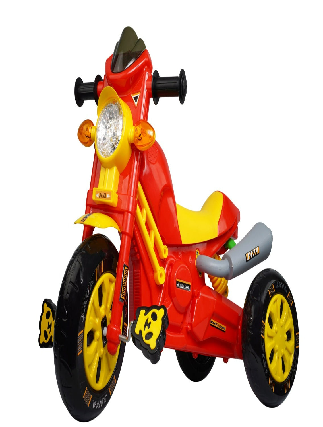 KIDS HARLEY TRICYCLE WITH LIGHT & MUSIC - RED