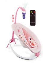 BABY ROCKER AND BOUNCER WITH REMOTE CONTROL- PINK