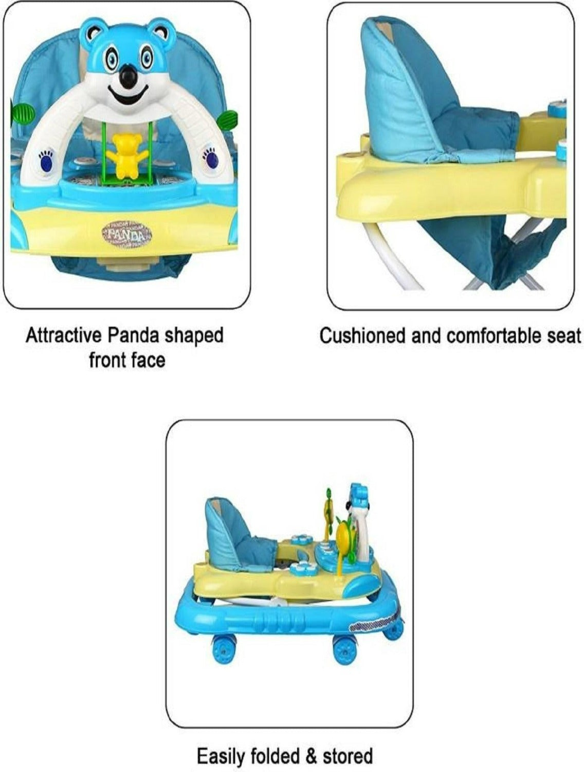 Musical Walker With Height Adjustable