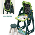 MULTIPUPOSE  Easel Board Easel for Kids Drawing Writing WITH CHAIR
