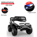 GettBoles 2288 Battery Operated Ride on Jeep for Kids with Music, Lights and Swing- Electric Remote Control Ride on Jeep for Children to Drive of Age 1 to 6 Years, White