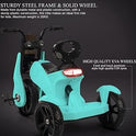 Panda Music & Light Tricycles for Kids 2 to 5 Years Boys Girls Twins Baby Tricycle for 0 to 3 Year Baby Cycle for Kids Birthday Gift Baby Color-Green