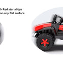 GettBoles 2288 Battery Operated Ride on Jeep for Kids with Music, Lights and Swing- Electric Remote Control Ride on Jeep for Children to Drive of Age 1 to 6 Years, Red