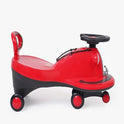 Cooper Train Car Rider with Steering Music & Lights for Boys and Girls (Red)
