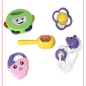 Baby Rattles Toy Multicolour - 5 Pieces
