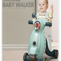 Functional Baby Walker With Light & Music (Green)