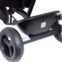 Luusa R9 Power 500 Tricycle for Kids with Hood and Parent Handle Black-Red