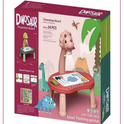 Learning BOARD 34pcs dinosaur kids drawing projector table with light