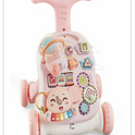 Musical Activity Baby Walker Cum Activity Table (PINK)