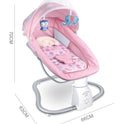 Baby Swing Rocking Chair with Remote Control 3-in-1 Adjustable backrest Baby Bouncer Electric Adjustable Rocking Chair