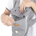 PREMIUM Baby Carrier With HIPSEAT  - Grey