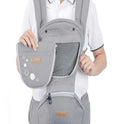 PREMIUM Baby Carrier With HIPSEAT  - Grey
