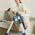 High Chair with heigh Adjustment and Wheels 02