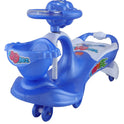 Musical Baby Swing Car With Basket (Blue)