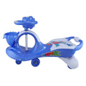Musical Baby Swing Car With Basket (Blue)