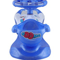 Musical Baby Swing Car With Basket (Blue)