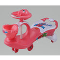 Musical Baby Swing Car With Basket (Pink)