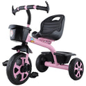 Pluto Lite Trike Tricycle with Detachable Basket - PINK
