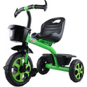Pluto Lite Trike Tricycle with Detachable Basket - GREEN