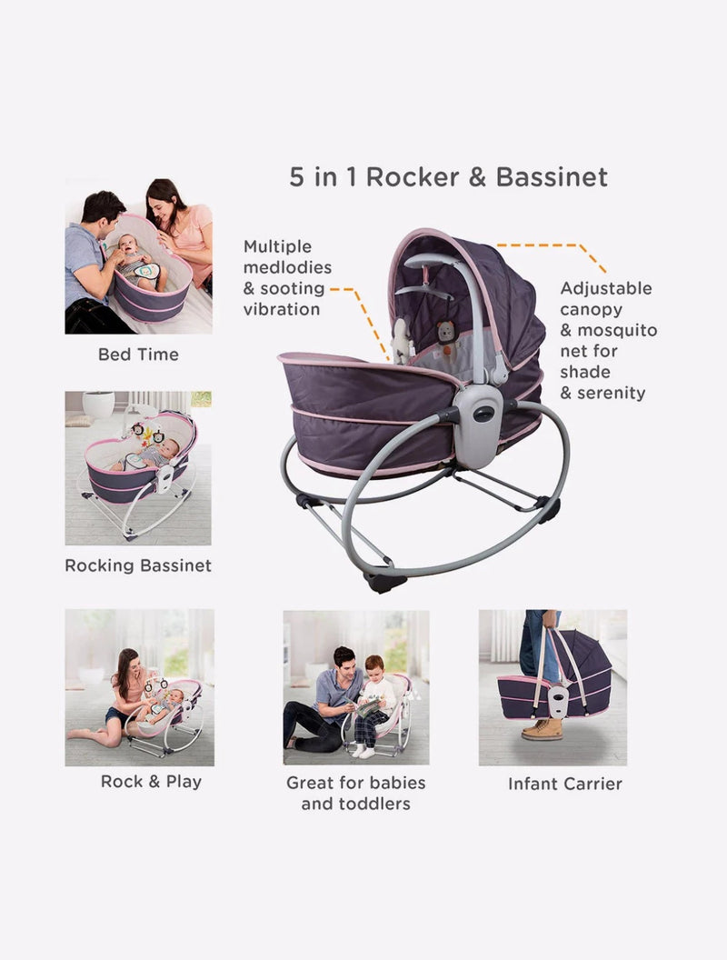 5 in shop 1 rocker bassinet