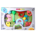 Baby Rattles Toy Multicolour - 9 Pieces