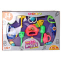 Baby Rattles Toy Multicolour - 14 Pieces
