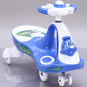 Musical Baby Swing Car With Teddy Face (Blue)