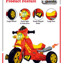 KIDS HARLEY TRICYCLE WITH LIGHT & MUSIC - RED