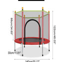 Trampoline with Safety 55 Inch
