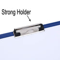 Foldable Portable Laptop Study Writing Bed, Writeable Whiteboard with Paper Holding Clip - 12*24