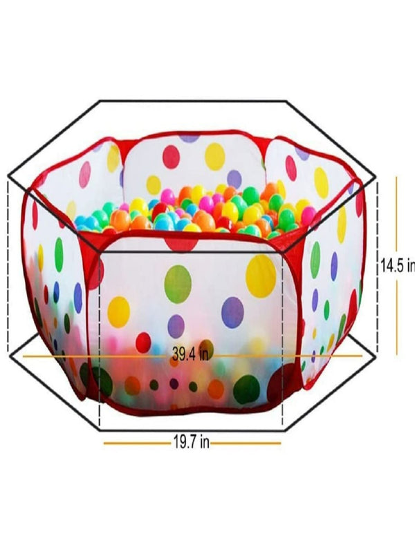 Hexagon Ball Pool With 50 Balls