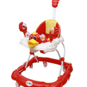 Height Adjustable Musical Walker With Parental Handle (BJ 305-H RED)
