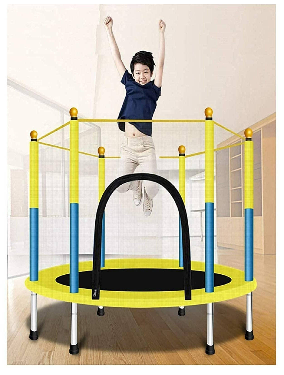 Trampoline with Safety 55 Inch