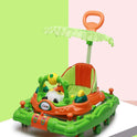 Musical Rocker Walker With Hood (BJ-302H GREEN)